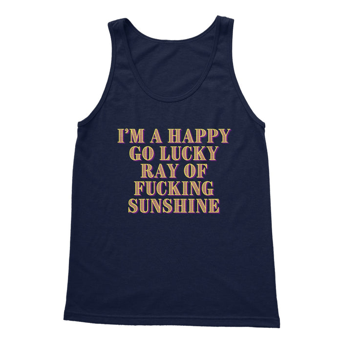 Happy Go Lucky Softstyle Tank Top