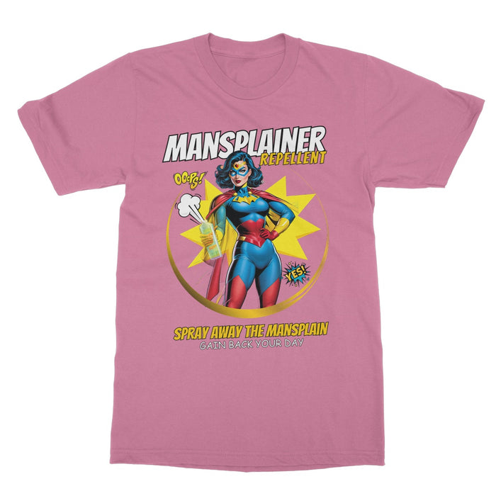 Mansplainer Repellent T-Shirt Softstyle T-Shirt