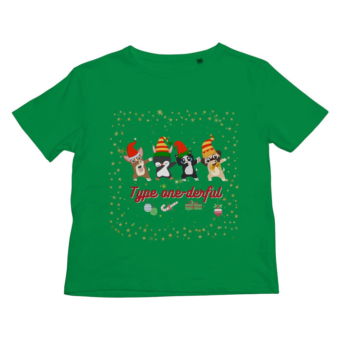 Type One-Derful - Diabetes Christmas Dab Kids T-Shirt