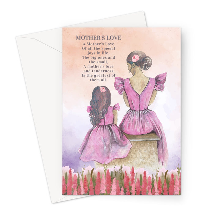 A Mothers Love - Greeting Card