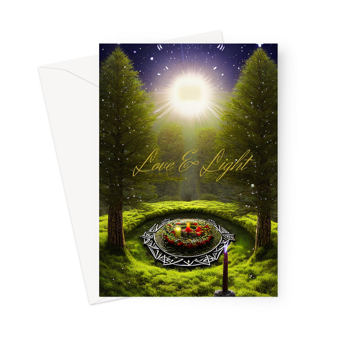 Love & Light - Solstice Greeting Card