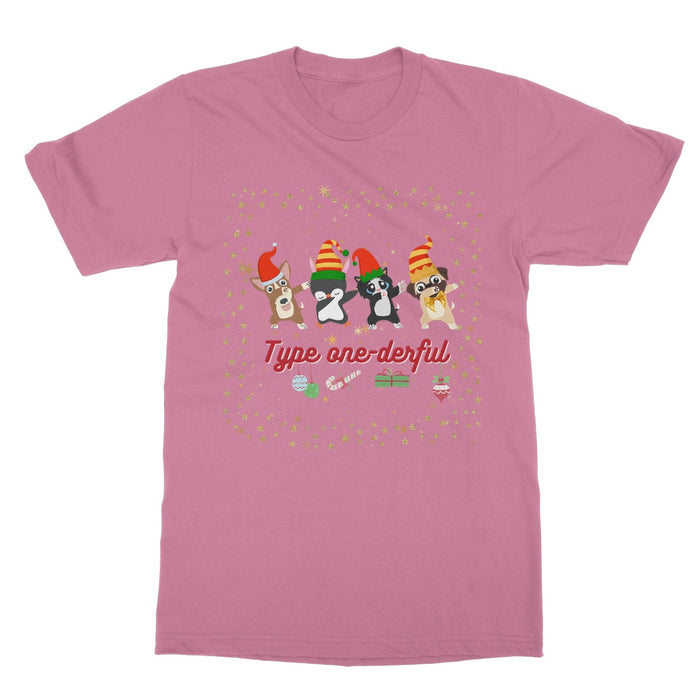 Type One-Derful - Christmas Dab Softstyle T-Shirt