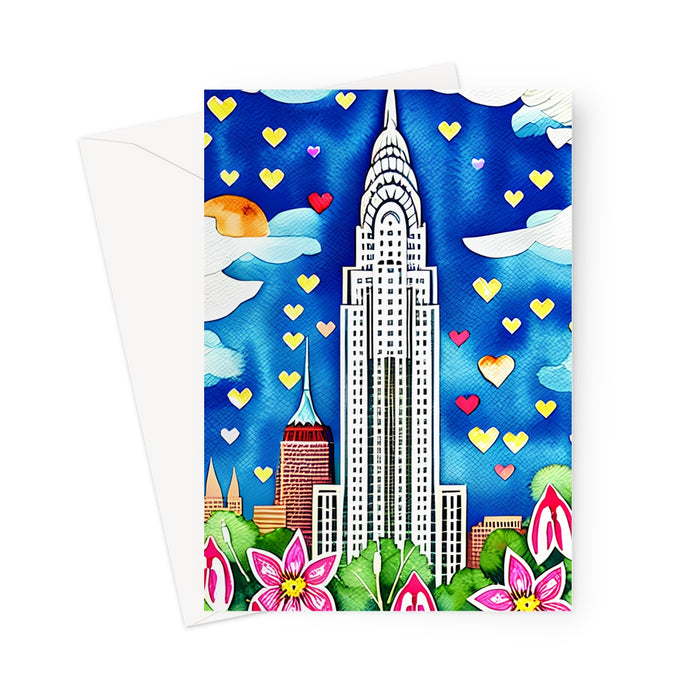 Crysler Building NYC ❤️  Greeting Card