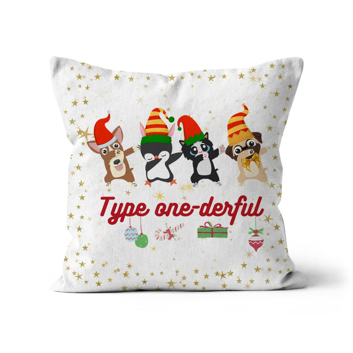 Type One-Derful - Christmas Dab Cushion