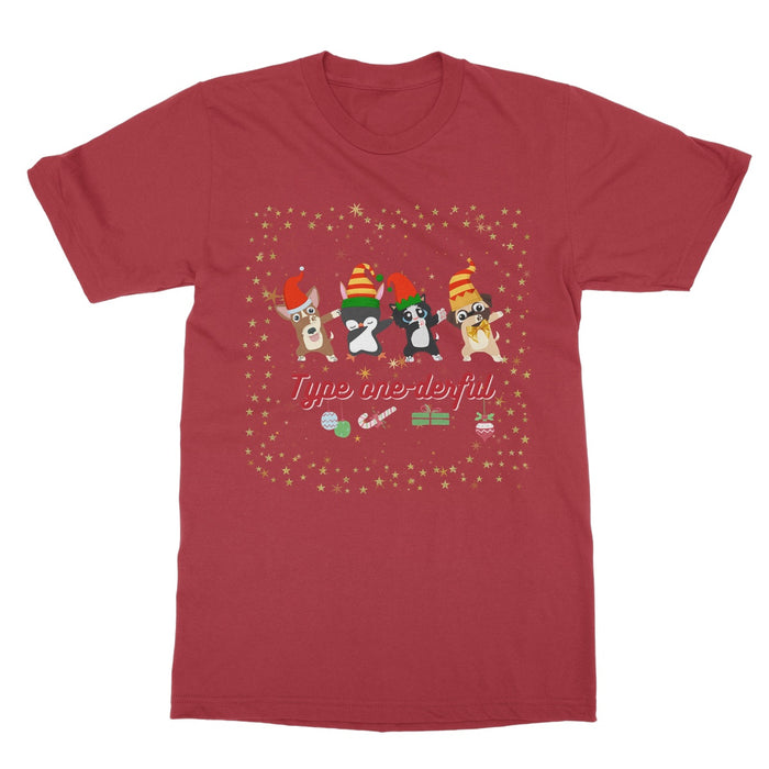 Type One-Derful - Christmas Dab Softstyle T-Shirt