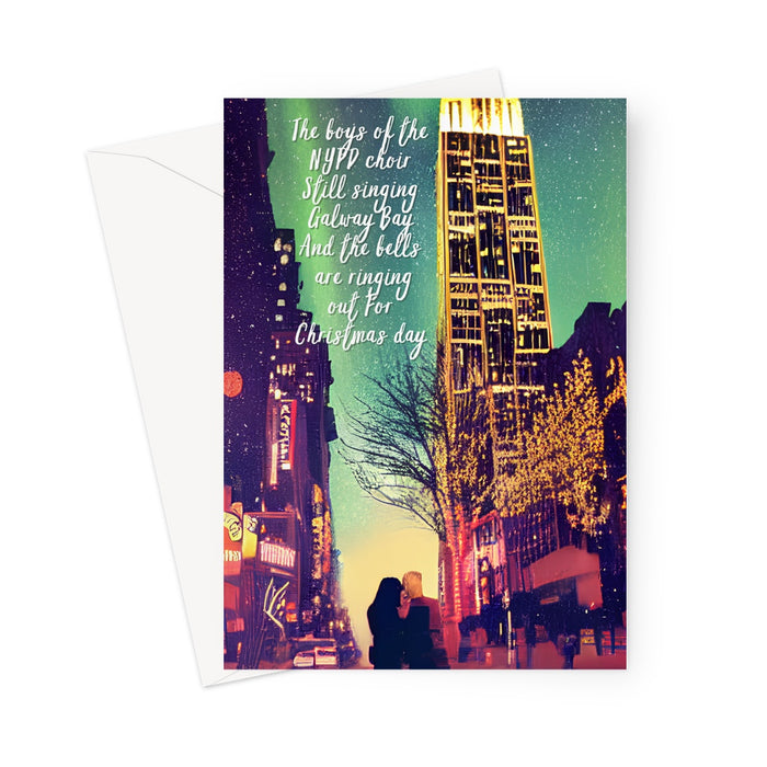 Fairytale of NYC -  Greeting Card Greeting Card