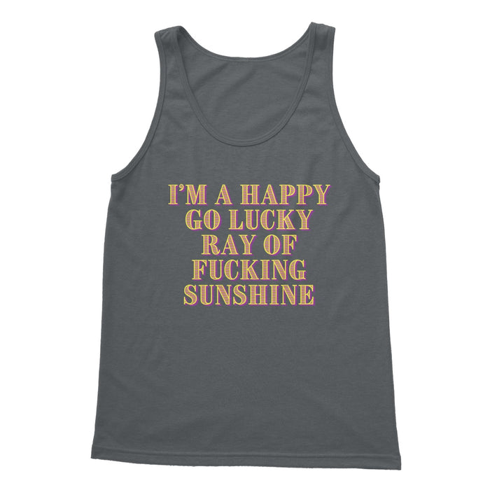 Happy Go Lucky Softstyle Tank Top