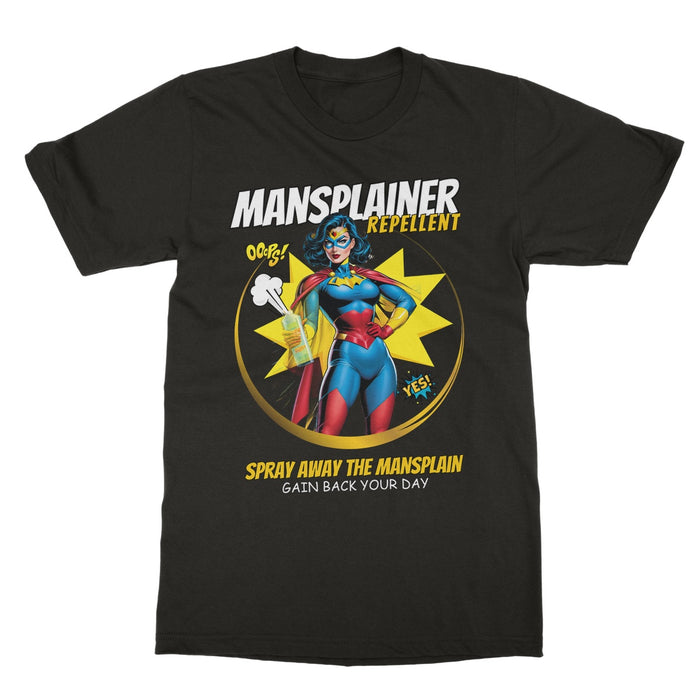 Mansplainer Repellent T-Shirt Softstyle T-Shirt