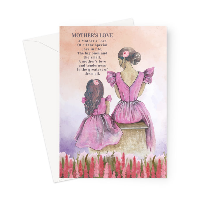 A Mothers Love - Greeting Card