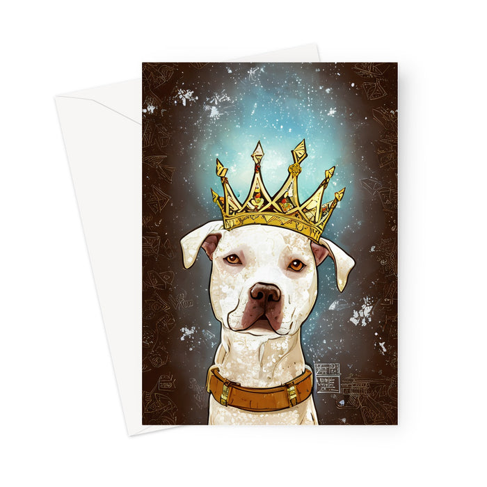 Princess - American Pitbull  Greeting Card