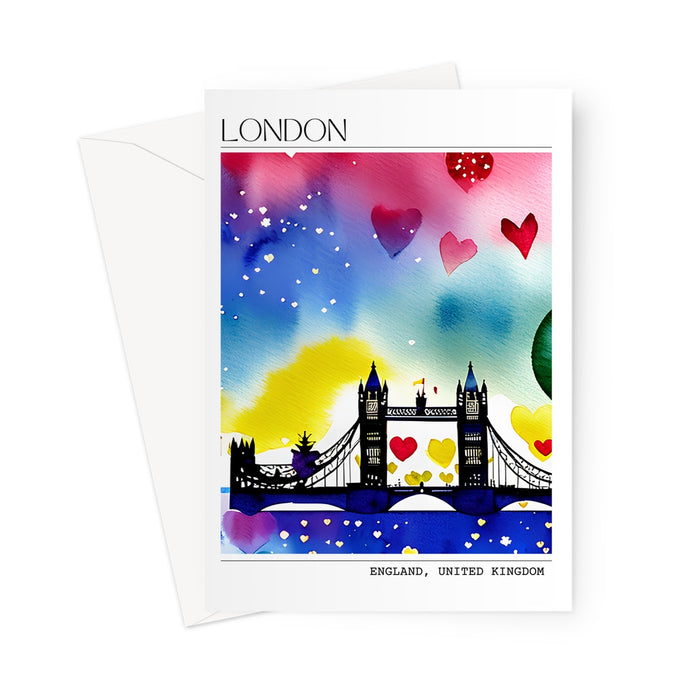 London - I Love You Greeting Card