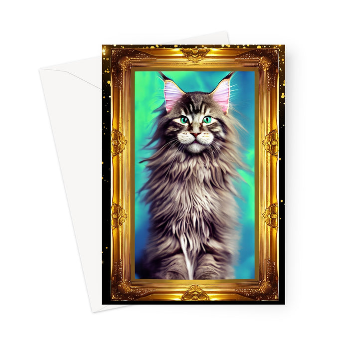 Looking good, feline good Greeting Card