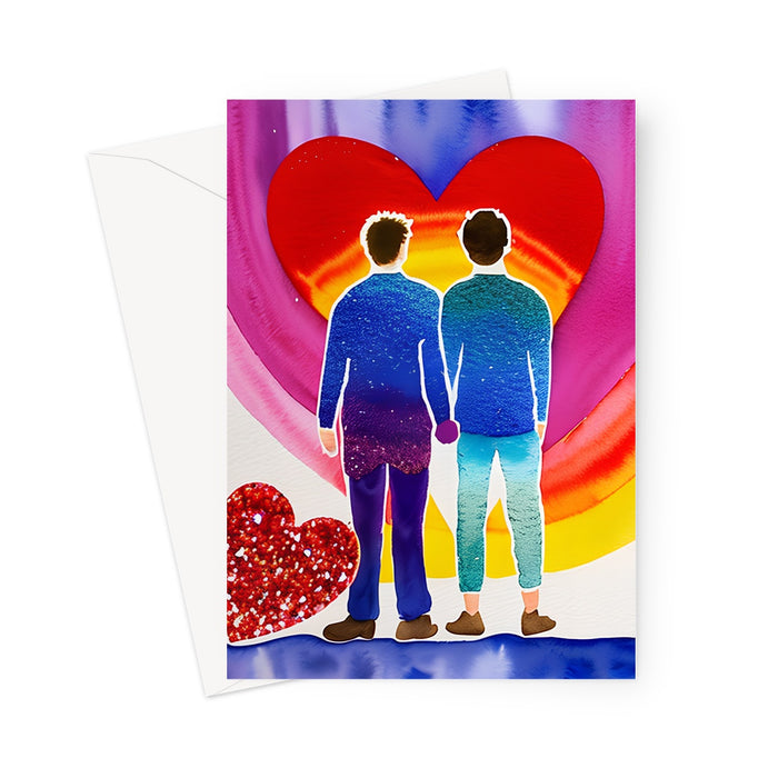 Big Love - Blank Card Greeting Card