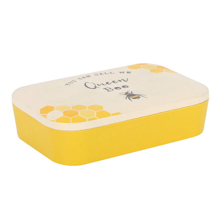 Queen Bee Bamboo Lunch Box