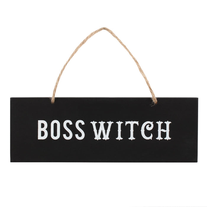 Boss Witch Wall Sign