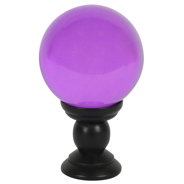 Large Purple Crystal Ball