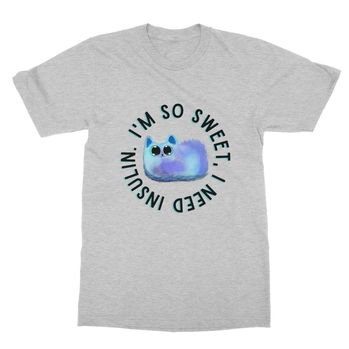 I'm so sweet - kids diabetes tshirt Softstyle T-Shirt