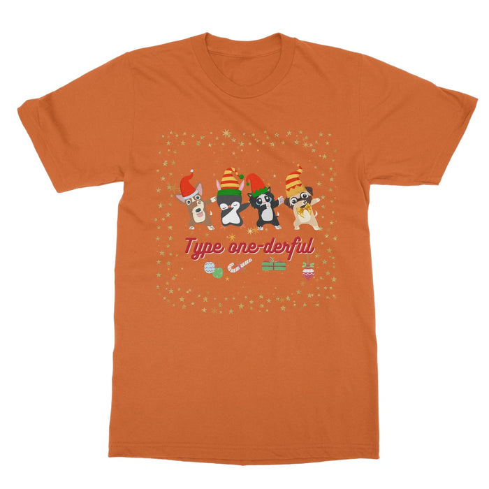 Type One-Derful - Christmas Dab Softstyle T-Shirt