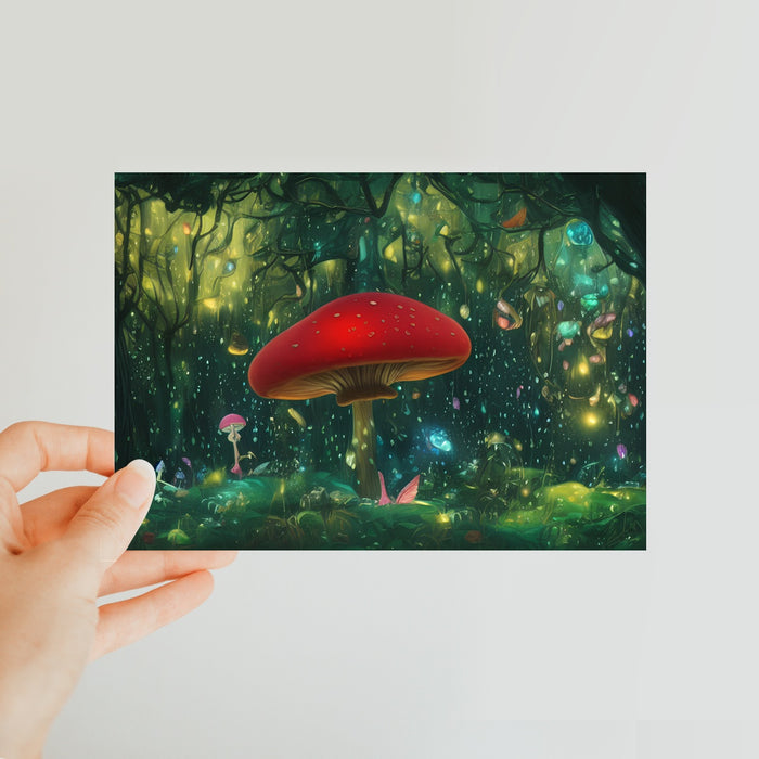 Mushroom Classic Postcard