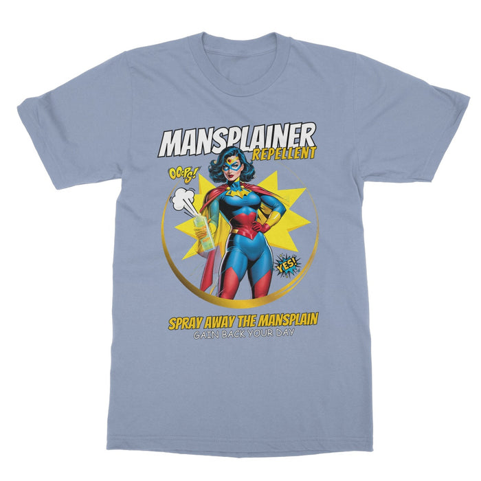 Mansplainer Repellent T-Shirt Softstyle T-Shirt