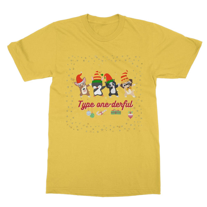 Type One-Derful - Christmas Dab Softstyle T-Shirt