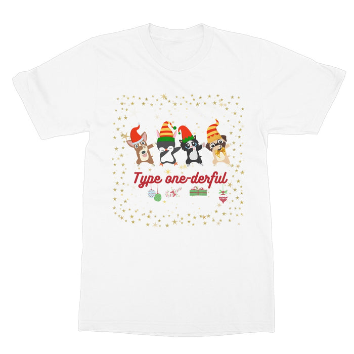 Type One-Derful - Christmas Dab Softstyle T-Shirt