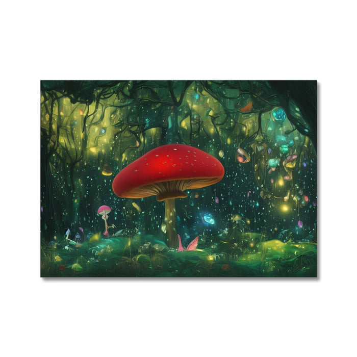 Mushroom Wall Art Poster