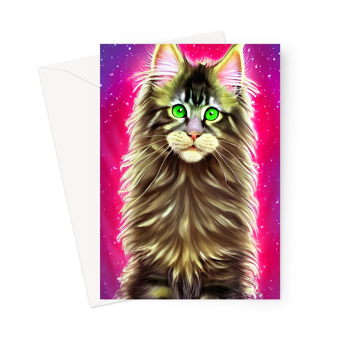 Meow you doin’? Greeting Card