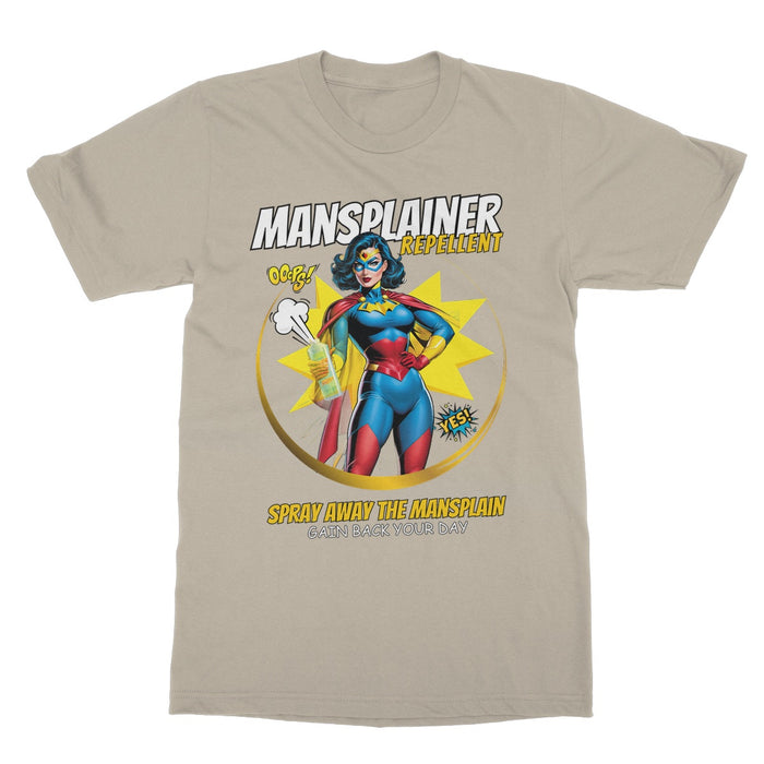 Mansplainer Repellent T-Shirt Softstyle T-Shirt