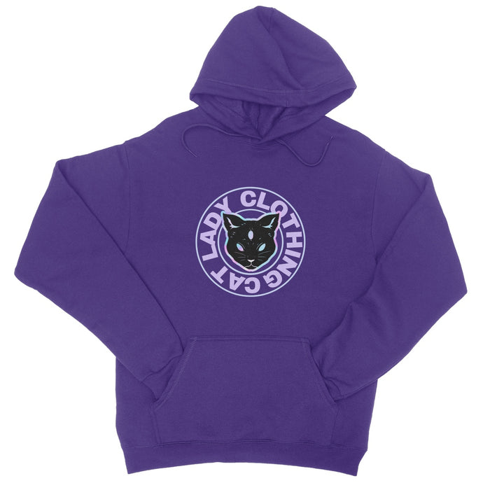 Cat Lady Clothing College Hoodie