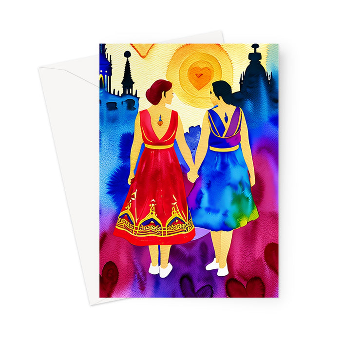 You Are My World - Blank Greeting Card
