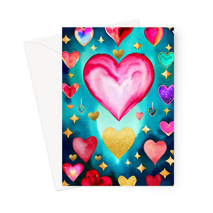 All Heart - Blank  Greeting Card